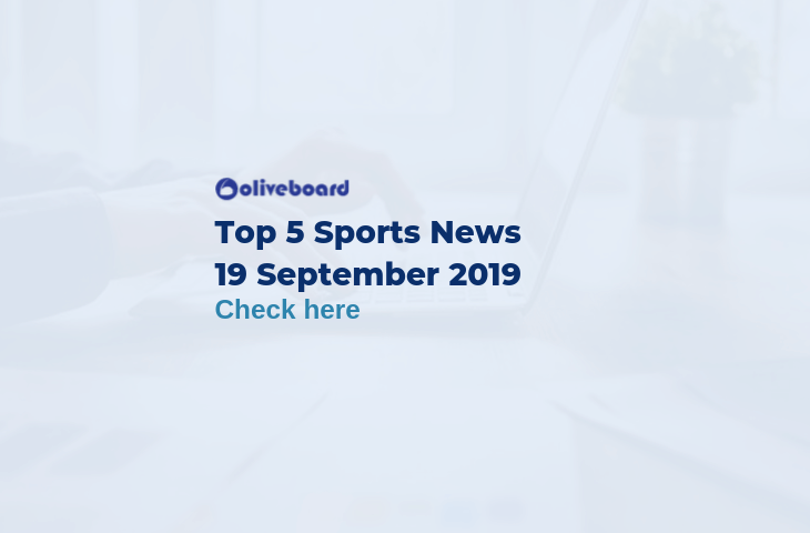 TOP 5 Sports News 19 September 2019
