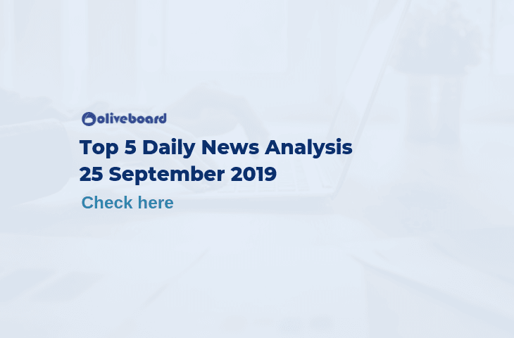 Top 5 Daily News- 25 Sep 2019