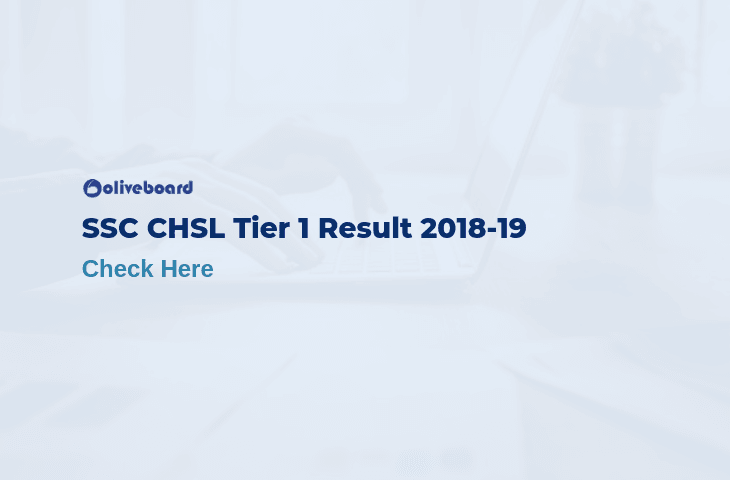 SSC CHSL Result 2018 Tier 1