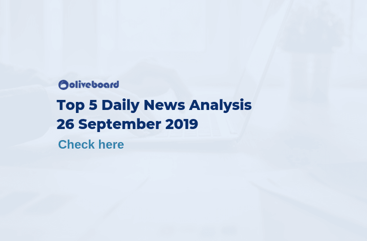 Top 5 Daily News- 26 Sep 2019