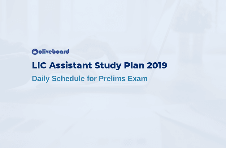 LIC Assistant Study Plan 2019