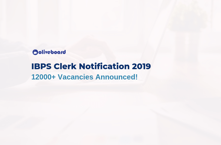 IBPS Clerk Notification 2019
