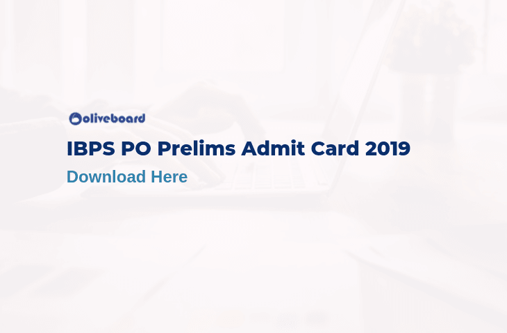 IBPS PO Admit Card 2019