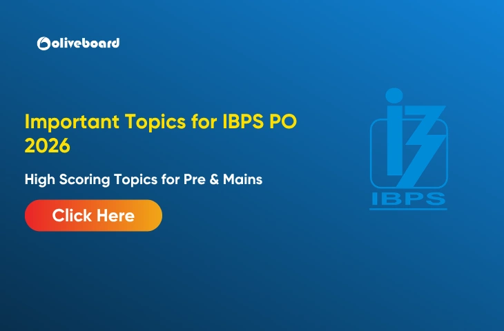Important Topics for IBPS PO 2026