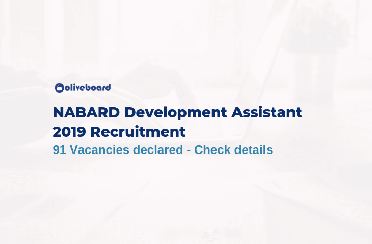 NABARD Development Assistant Recruitment 2019