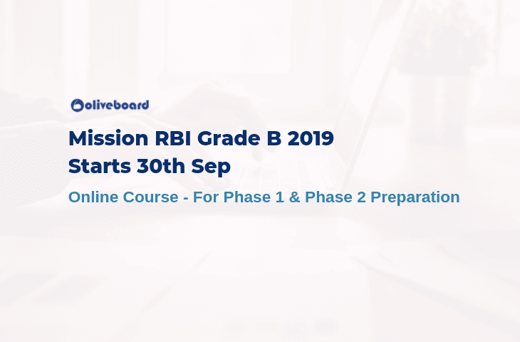 RBI Grade B Online Preparation