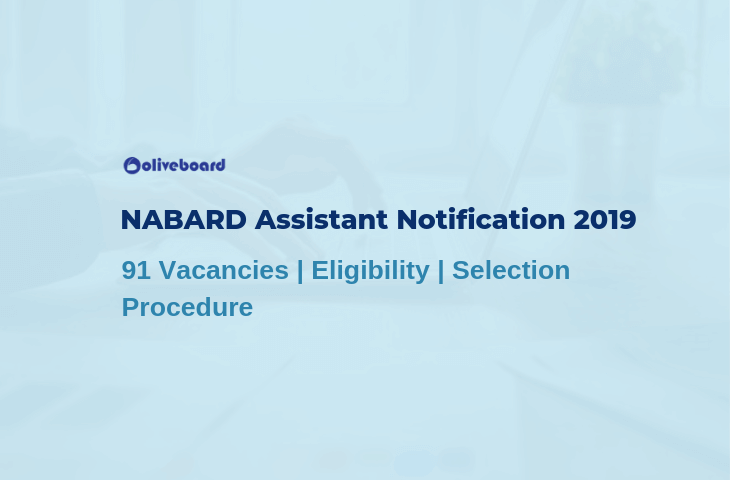 NABARD Assistant Notification 2019