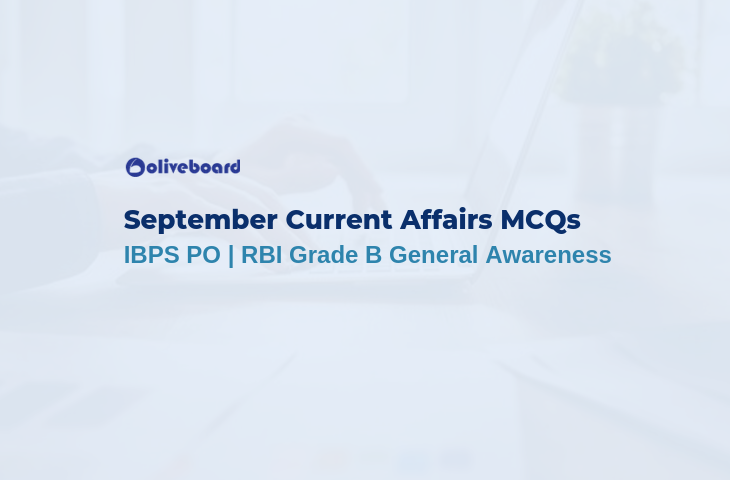September Current Affairs MCQs