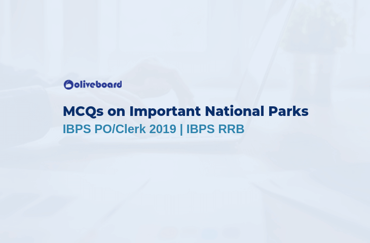 MCQs on Important National Parks
