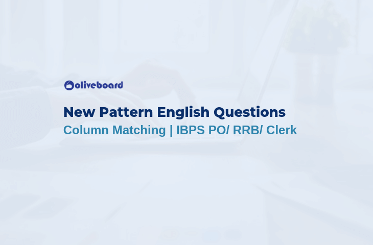 Column Matching English Questions