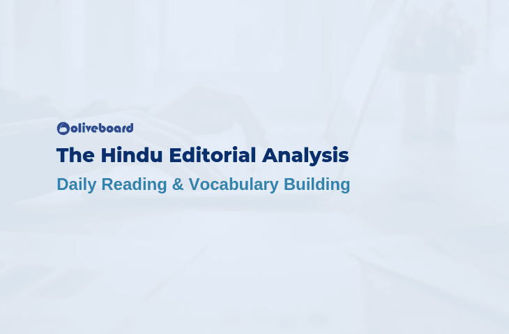 the hindu editorial analysis today