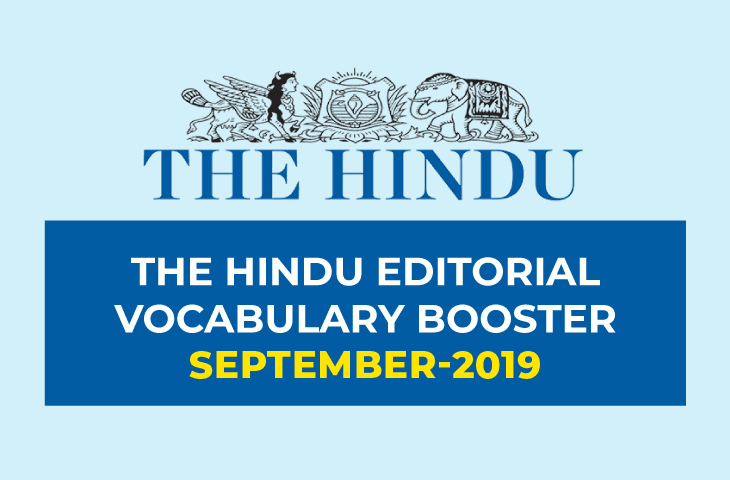 Vocabulary Booster September 2019