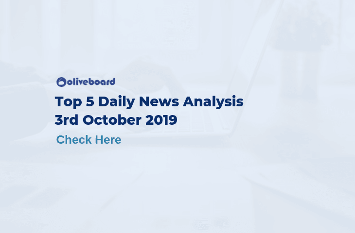 Top 5 Daily News- 3 Oct 2019
