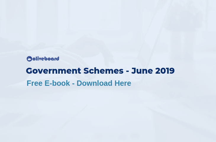 Important Government Schemes June 2019