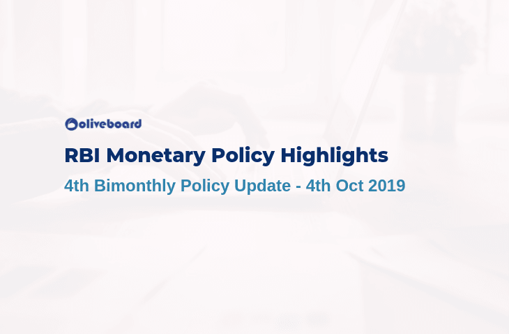 4th Bimonthly Monetary Policy Update 2019