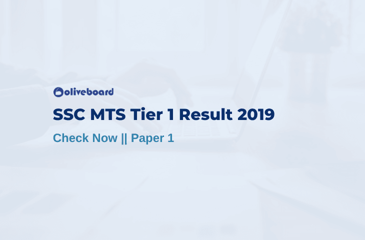 SSC MTS Tier 1 Result