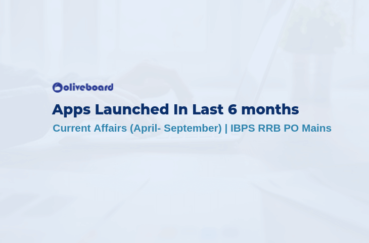 Apps Launched In Last 6 months