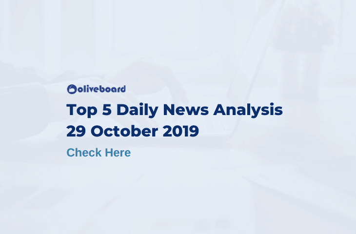 Top 5 Daily News- 29 October 2019