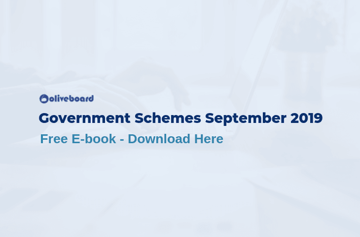Government Schemes September 2019