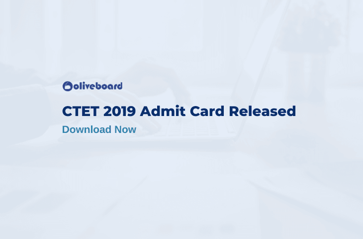 CTET 2019 Admit Card