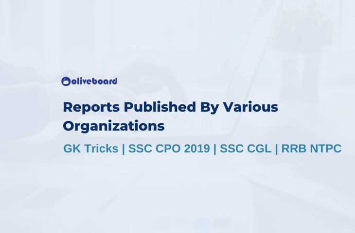 Reports Published By Various Organizations