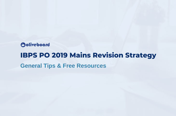 IBPS PO Mains Revision Strategy