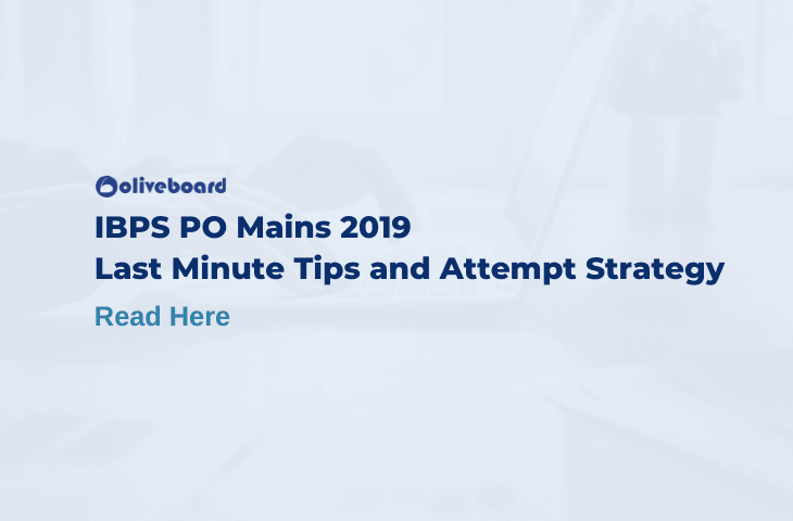 IBPS PO Mains Last Minute Tips