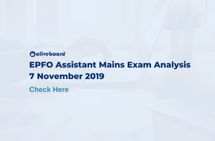 EPFO assistant mains exam analysis