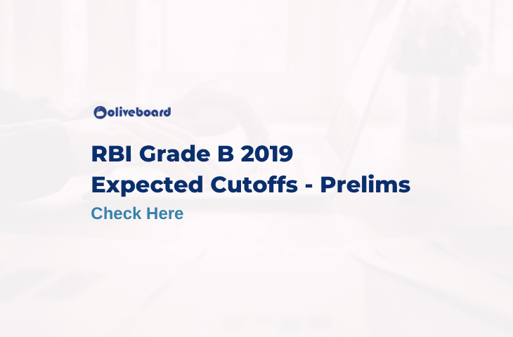 RBI Grade B 2019 Expected Cutoff