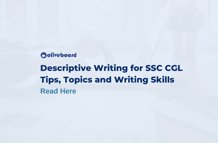 Descriptive Writing For SSC CGL