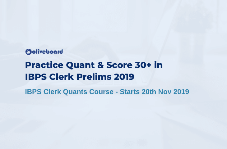 Quant for IBPS Clerk