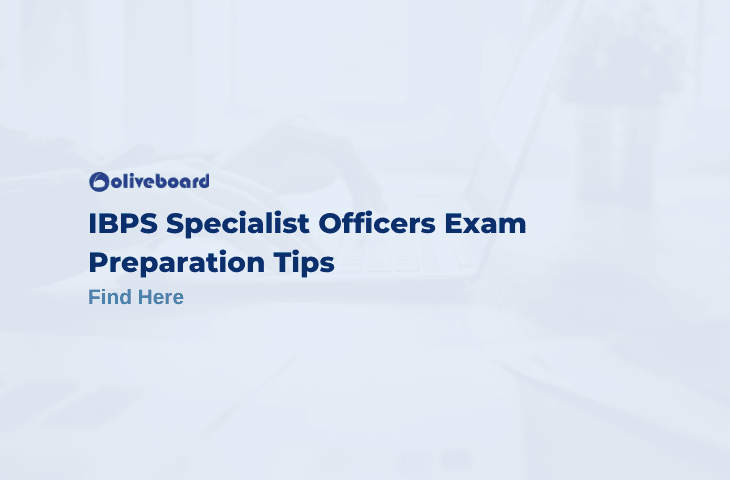 IBPS Specialist Officers Exam