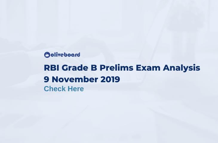 RBI Grade B Prelims Exam Analysis 2019
