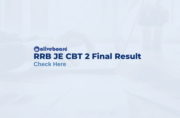 RRB JE CBT 2 Final Result