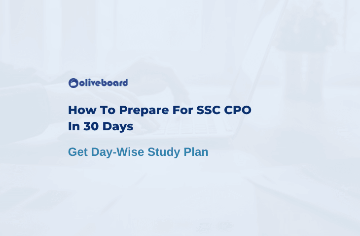 SSC CPO Study Schedule