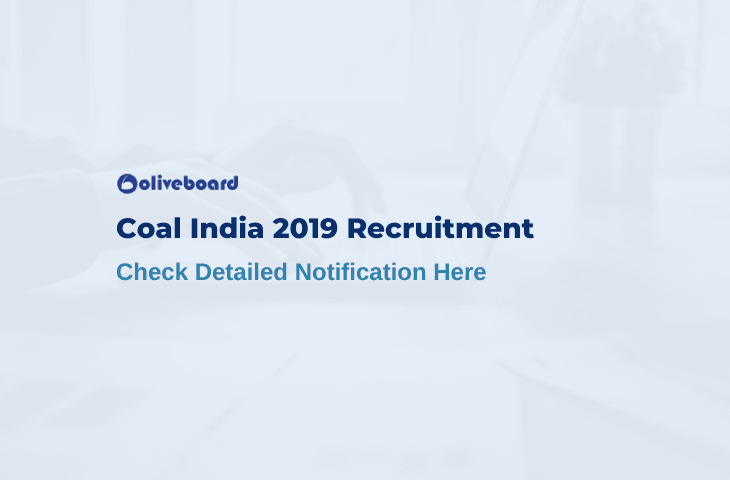Coal India recruitment 2019