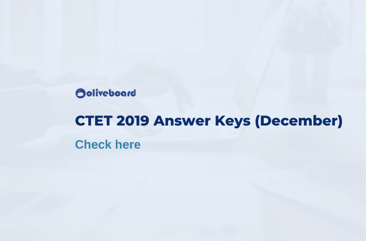 CTET 2019 answer key