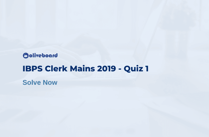 IBPS Clerk Quiz 1