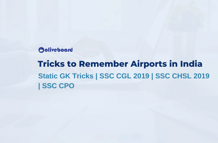 Tricks to Remember Airports in India