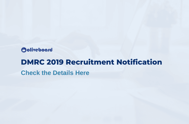DMRC recruitment notification 2019