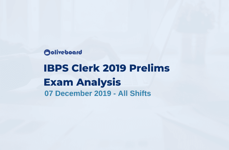 IBPS Clerk Prelims Exam Analysis 2019