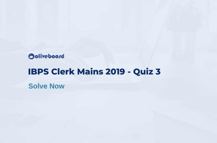 IBPS Clerk Quiz 3