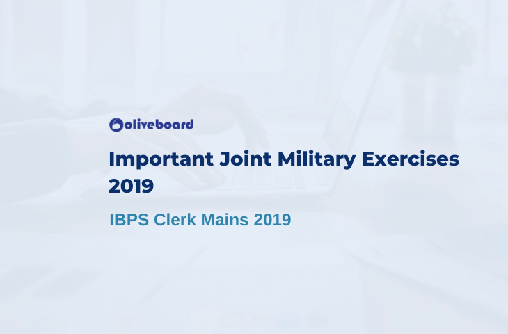 Important Joint Military Exercises 2019