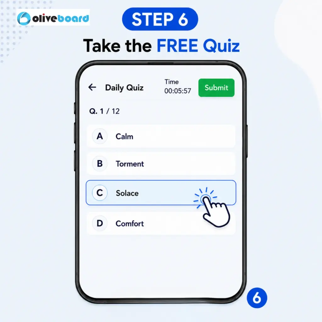 Step 6 is to take the free quiz