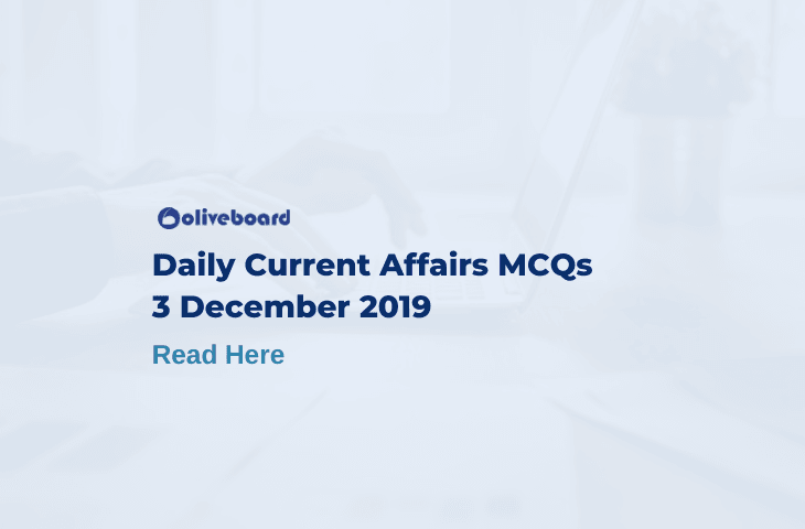 Daily Current Affairs MCQ 3 December 2019