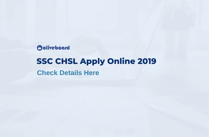 SSC CHSL 2019 Apply Online