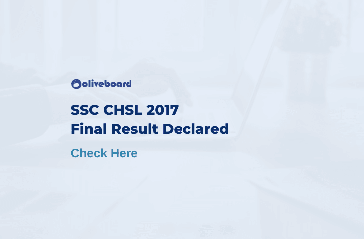 SSC CHSL 2017 Final Result