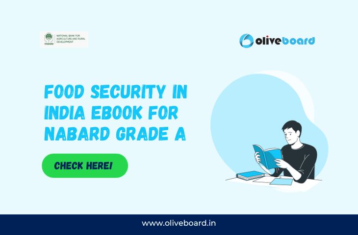 Food Security in India Ebook for NABARD Grade A