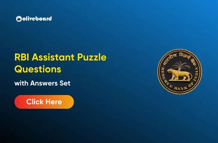 RBI Assistant Puzzle Questions