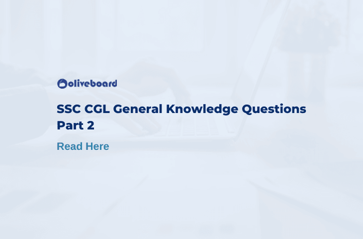 SSC CGL General Knowledge Questions